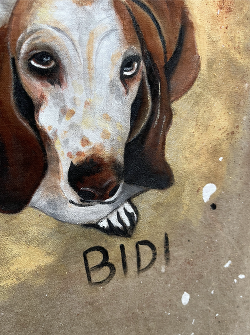 cómo dibujar un perrito paso a paso pintado a mano por juliepots